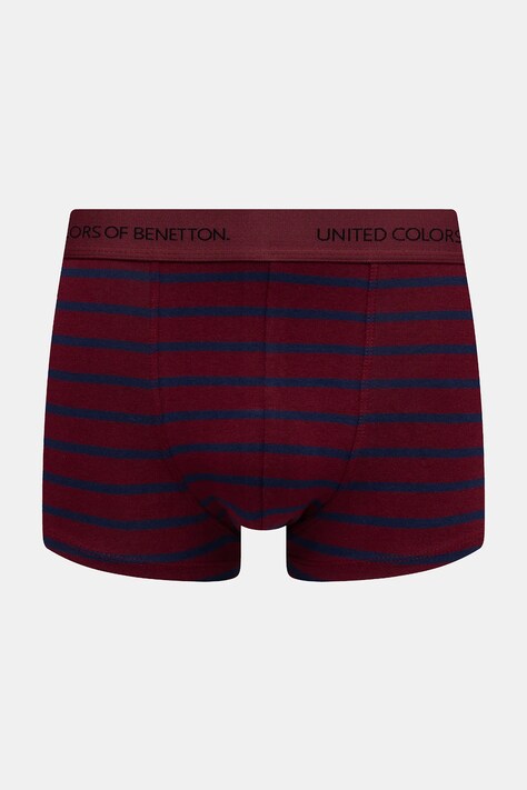 United Colors of Benetton bokserki kolor bordowy 3VPS2X01H