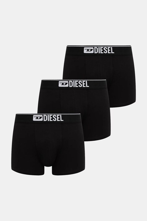 Diesel bokserki UMBX-SEBASTIANTHREEPAC BOXER-S 3-pack kolor czarny 00SKME.0GDAC