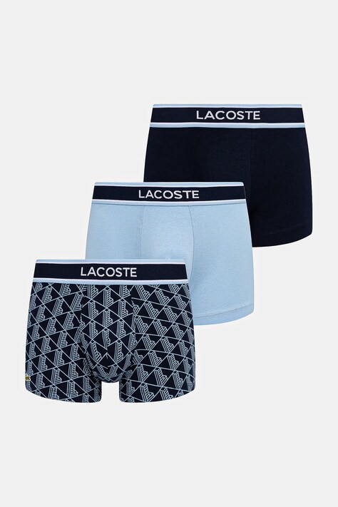 Lacoste bokserki 3-pack kolor niebieski 5H4970