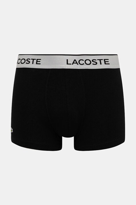 Lacoste облягаючі боксери чоловічі з бавовною 3 шт — AW25-BIM04F, чорний — фото 2