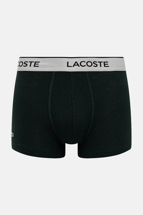Lacoste облягаючі боксери чоловічі з бавовною 3 шт — AW25-BIM04F, чорний — фото 4