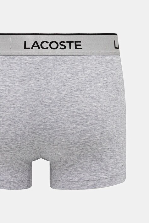 Lacoste облягаючі боксери чоловічі з бавовною 3 шт — AW25-BIM04F, чорний — фото 6