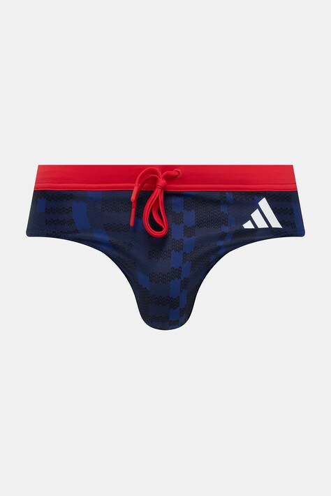 Plavky adidas Performance x Tom Daley modrá barva, JV7204