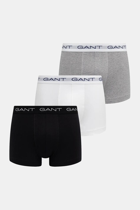 Gant bokserki 3-pack kolor szary 900023003