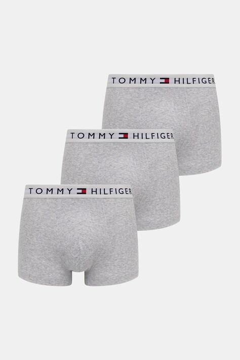Tommy Hilfiger bokserki 3-pack kolor szary UM0UM03622