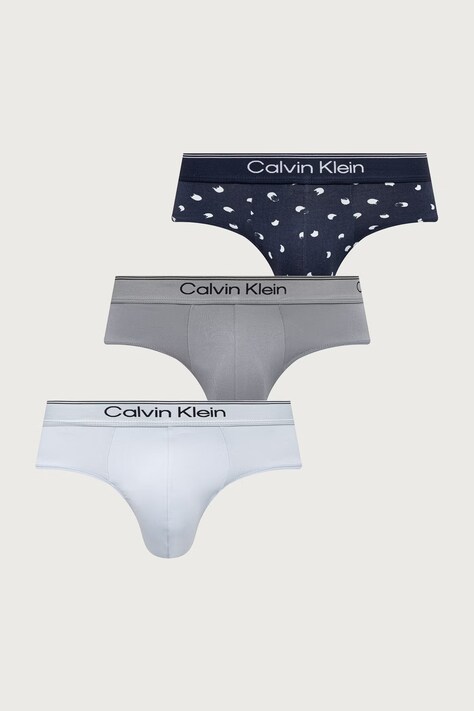 Calvin Klein Underwear Slipy pánské 3-pack námořnické modré LV00NB4408