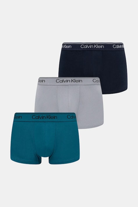 Calvin Klein Underwear boxeri 3-pack culoarea turcoaz, LV00NB4409