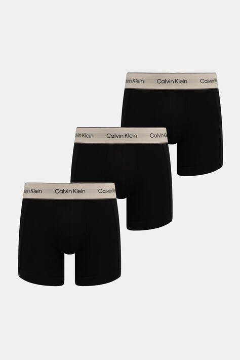 Boxerky Calvin Klein Underwear 3-pack černá barva, LV00NB4447