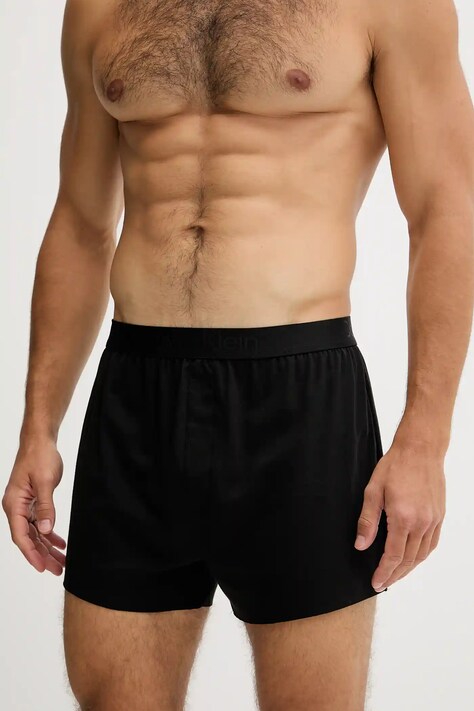 Pyžamové šortky Calvin Klein Underwear čierna farba, jednofarebná, 000NM2443A