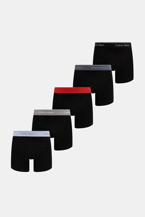 Calvin Klein Underwear bokserki bawełniane 5-pack kolor czarny LV00NB4102