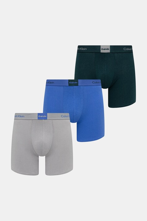 Calvin Klein Underwear bokserki 3-pack kolor niebieski LV00NB4477