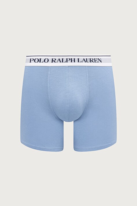 Polo Ralph Lauren боксери чоловічі бавовняні з еластаном 3 шт — AW25-BIM07B, темно-синій — фото 2