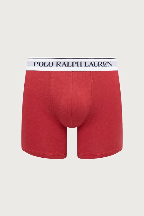 Polo Ralph Lauren боксери чоловічі бавовняні з еластаном 3 шт — AW25-BIM07B, темно-синій — фото 3