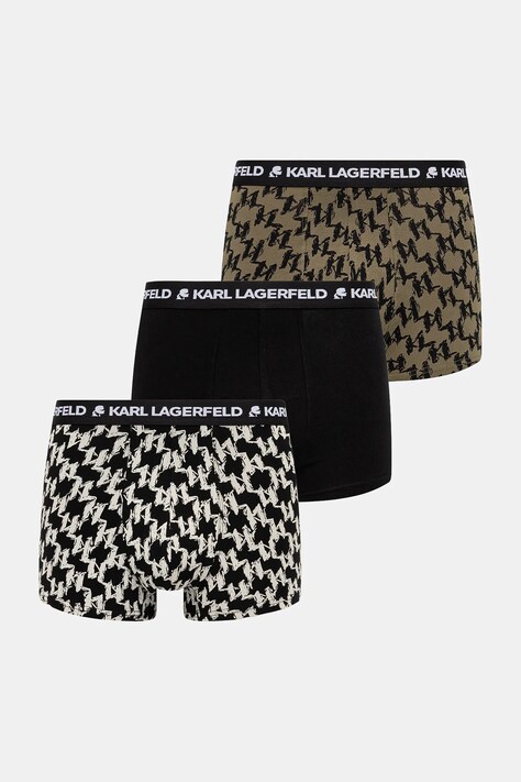Karl Lagerfeld bokserki 3-pack kolor czarny A4M47001