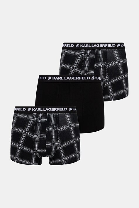 Μποξεράκια Karl Lagerfeld 3-pack χρώμα: μαύρο, A4M47002