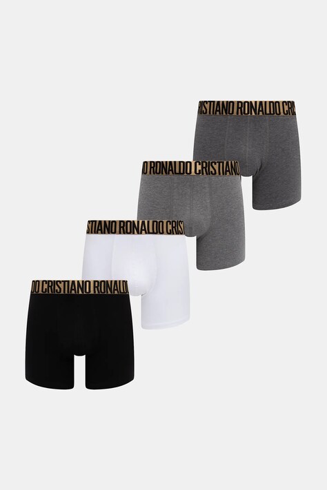 CR7 Cristiano Ronaldo bokserki bawełniane 4-pack kolor szary 8104.49.2504
