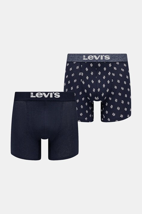 Μποξεράκια Levi's 2-pack χρώμα: ναυτικό μπλε, 37149-1170