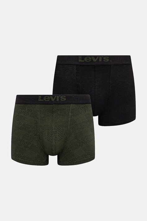 Levi's bokserki 2-pack kolor zielony 37149-1173