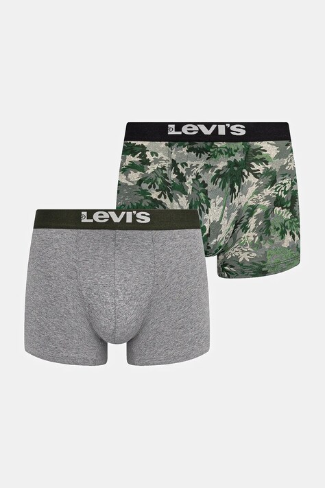 Levi's bokserki 2-pack kolor zielony 37149-1175