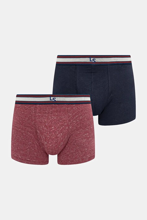 Μποξεράκια Levi's 2-pack χρώμα: κόκκινο, 37149-1179