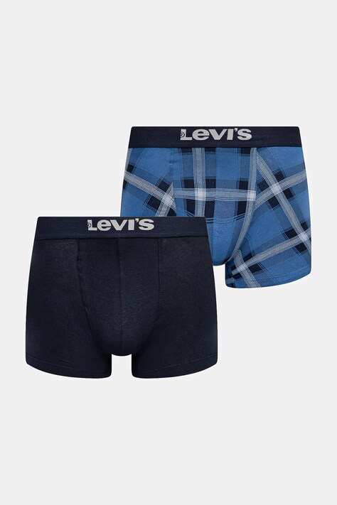 Levi's bokserki 2-pack kolor niebieski 37149-1184