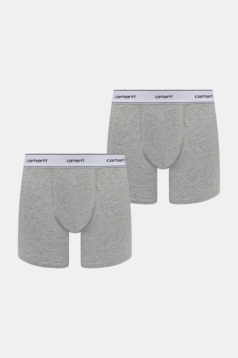 Carhartt WIP bokserki Cotton Trunks 2-pack kolor szary I029375.14FXX