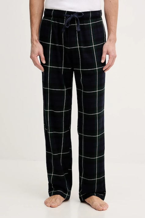 Abercrombie & Fitch piżama męska kolor granatowy wzorzysta KI113-5003-208