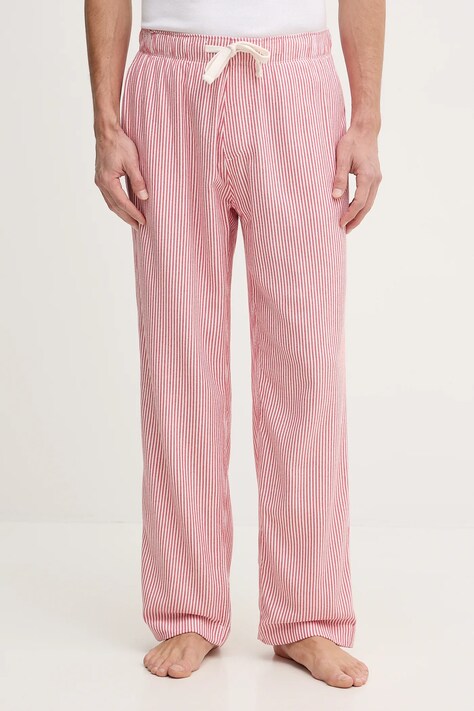 Abercrombie & Fitch spodnie piżamowe męska kolor czerwony wzorzysta KI113-5008-504