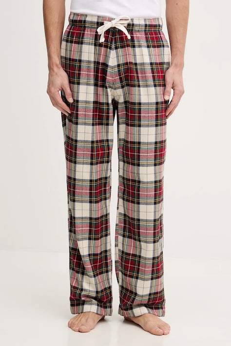 Abercrombie & Fitch piżama męska kolor granatowy wzorzysta KI113-5011-508