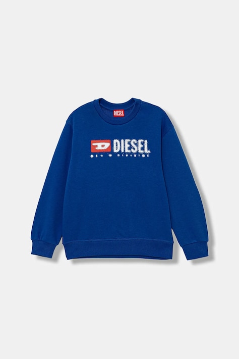 Diesel hanorac de bumbac pentru copii SDROPS OVER SWEAT-SHIRT cu imprimeu, J02483