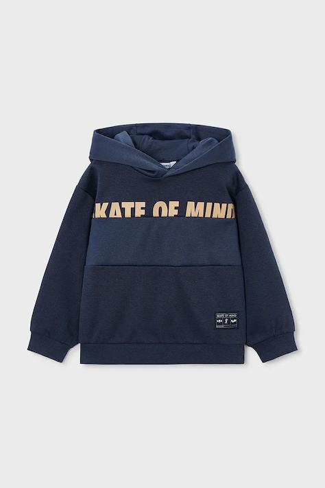 Mayoral felpa colore blu navy con cappuccio 4409