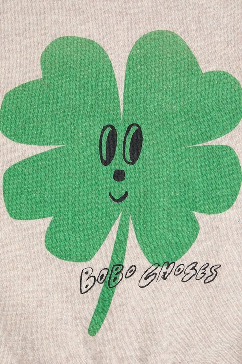 Дитяча бавовняна кофта Bobo Choses Lucky Clover — фото 3