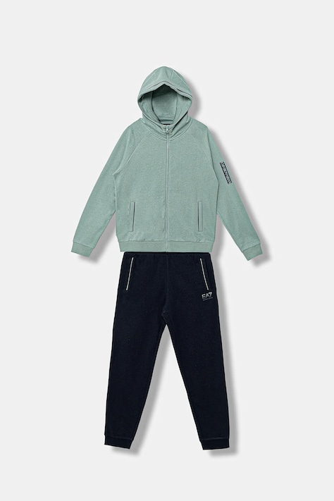 EA7 Emporio Armani trening copii culoarea turcoaz, 7B000178 AF10368