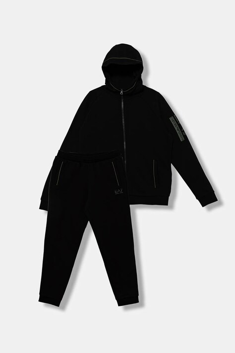 Детский спортивный костюм EA7 Emporio Armani цвет чёрный 7B000178 AF10368