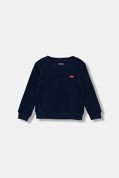 Παιδική μπλούζα Levi's MINI LOGO CREWNECK SWEATSH χρώμα: ναυτικό μπλε, 8EE331