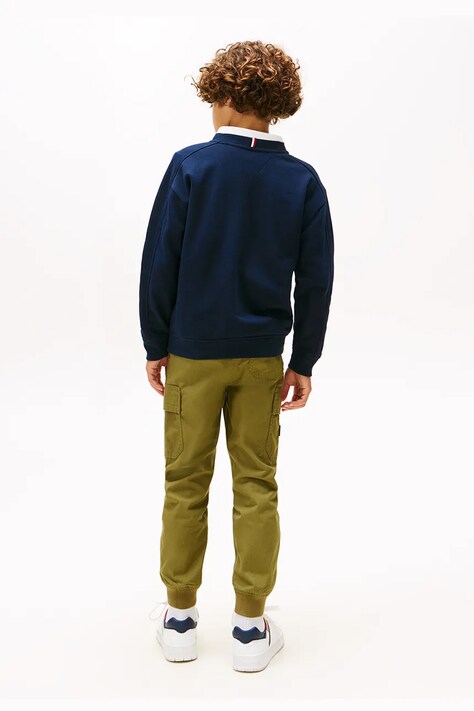 Tommy Hilfiger bluza kolor granatowy z nadrukiem KB0KB09899