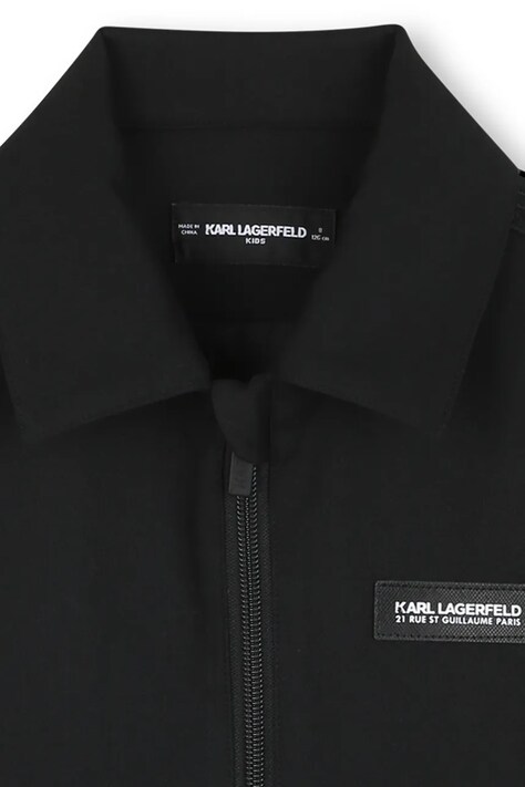 Дитяча кофта Karl Lagerfeld — AW25-BLB08I, чорний — фото 4