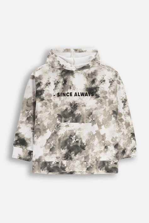 Detská bavlnená mikina Coccodrillo viac farieb, s kapucňou, YETI BOY JUNIOR