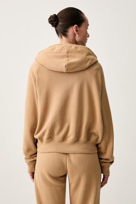 Polo Ralph Lauren кофта з капюшоном жіноча з бавовною — AW25-BLD002, коричневий — фото 3