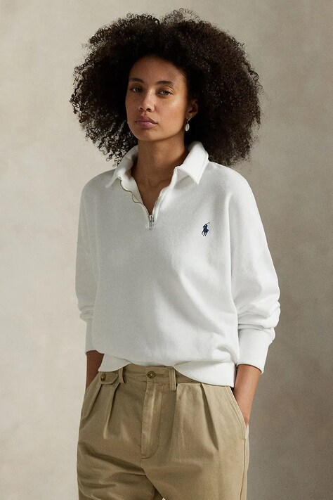 Кофта Polo Ralph Lauren колір білий 211971696