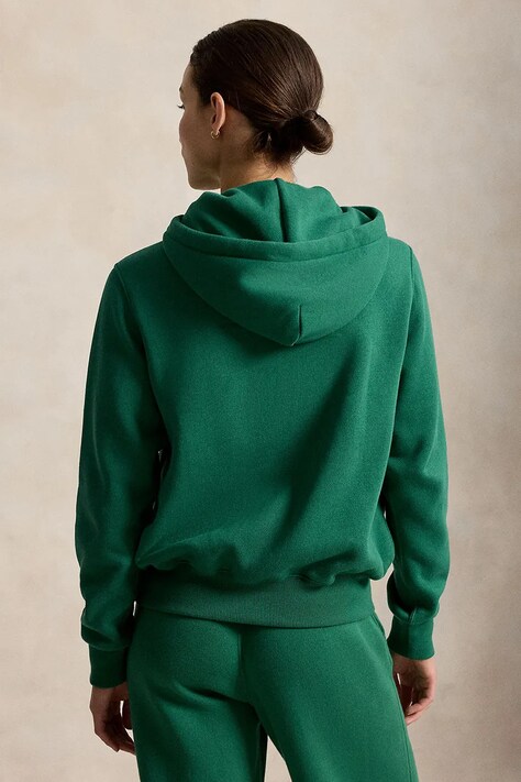 Polo Ralph Lauren жіноча кофта на застібці з капюшоном — AW25-BLD007, зелений — фото 2