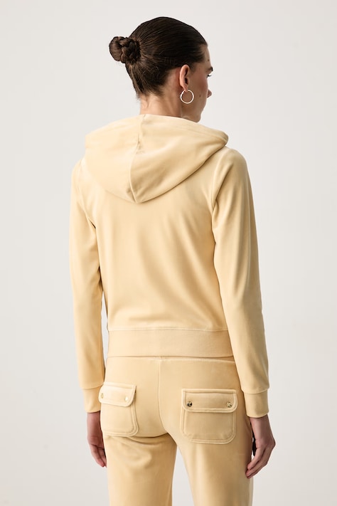 Juicy Couture кофта на застібці з капюшоном жіноча ROBERTSON GOLD — фото 3