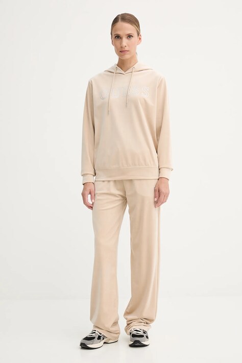 Кофта Guess COUTURE — AW25-BLD03L, бежевий — фото 2