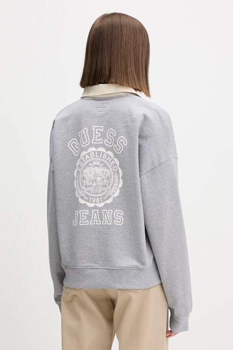 Бавовняна кофта Guess Jeans — фото 3