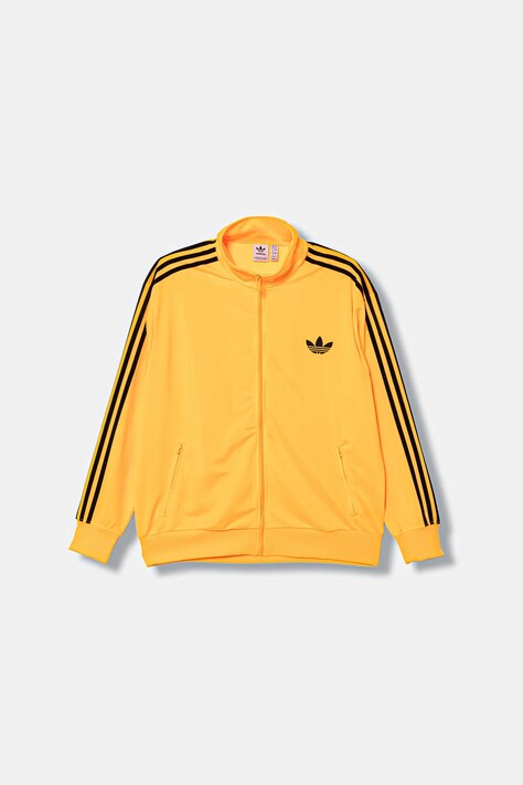 Μπλούζα adidas Originals Firebird χρώμα: πορτοκαλί, JX7862