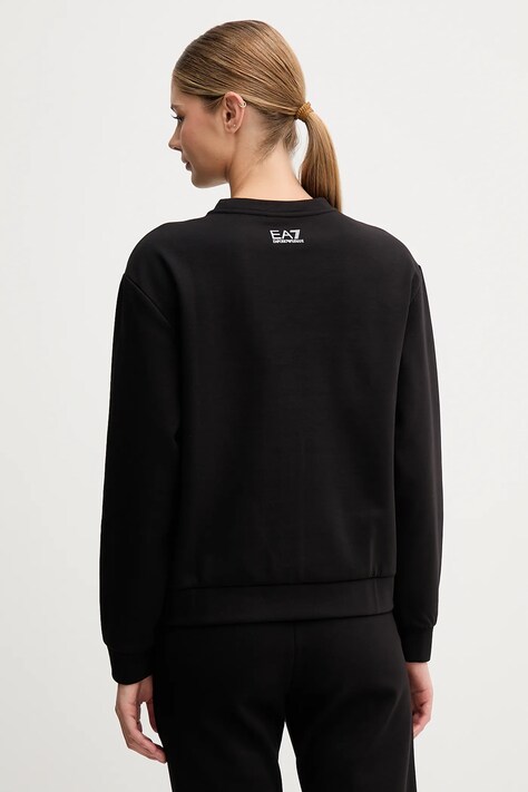 Кофта EA7 Emporio Armani — AW25-BLD072, чорний — фото 3