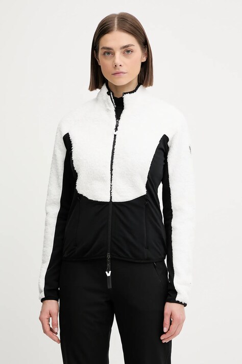 EA7 Emporio Armani bluza sportowa damska kolor biały gładka AF14796.7W000385