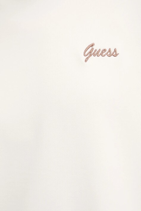 Guess bluza FABIA damska kolor beżowy z aplikacją V5BQ03 KCX22