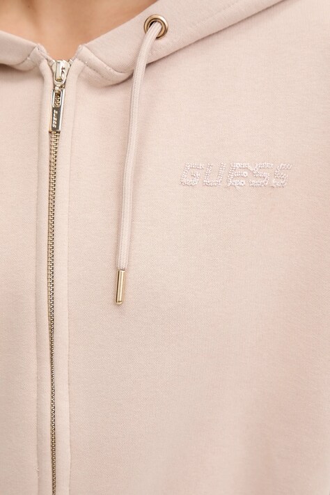 Кофта Guess AELIA — AW25-BLD07P, бежевий — фото 5