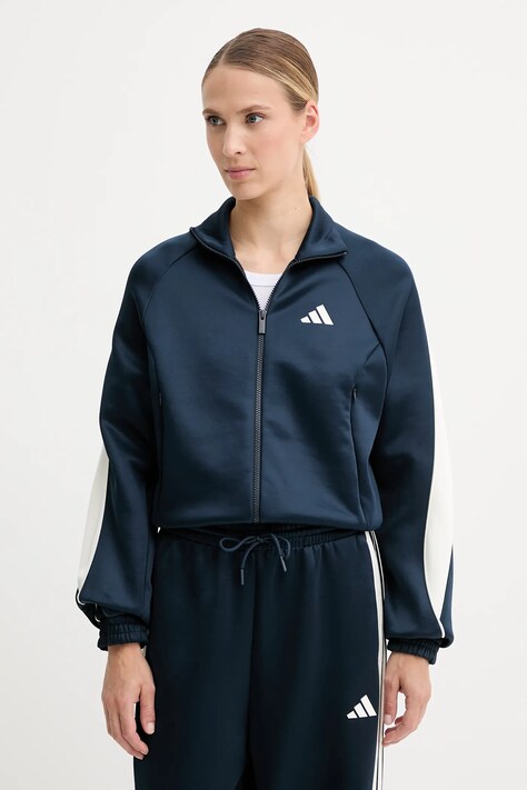 adidas bluza Stadium damska kolor czarny z nadrukiem JW0527